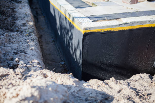 Residential Waterproofing installation at a Paris, TN home by SJ Waterproofing Pros
